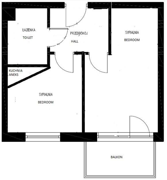 Apartmán Baszta Jacek Gdaňsk Exteriér fotografie
